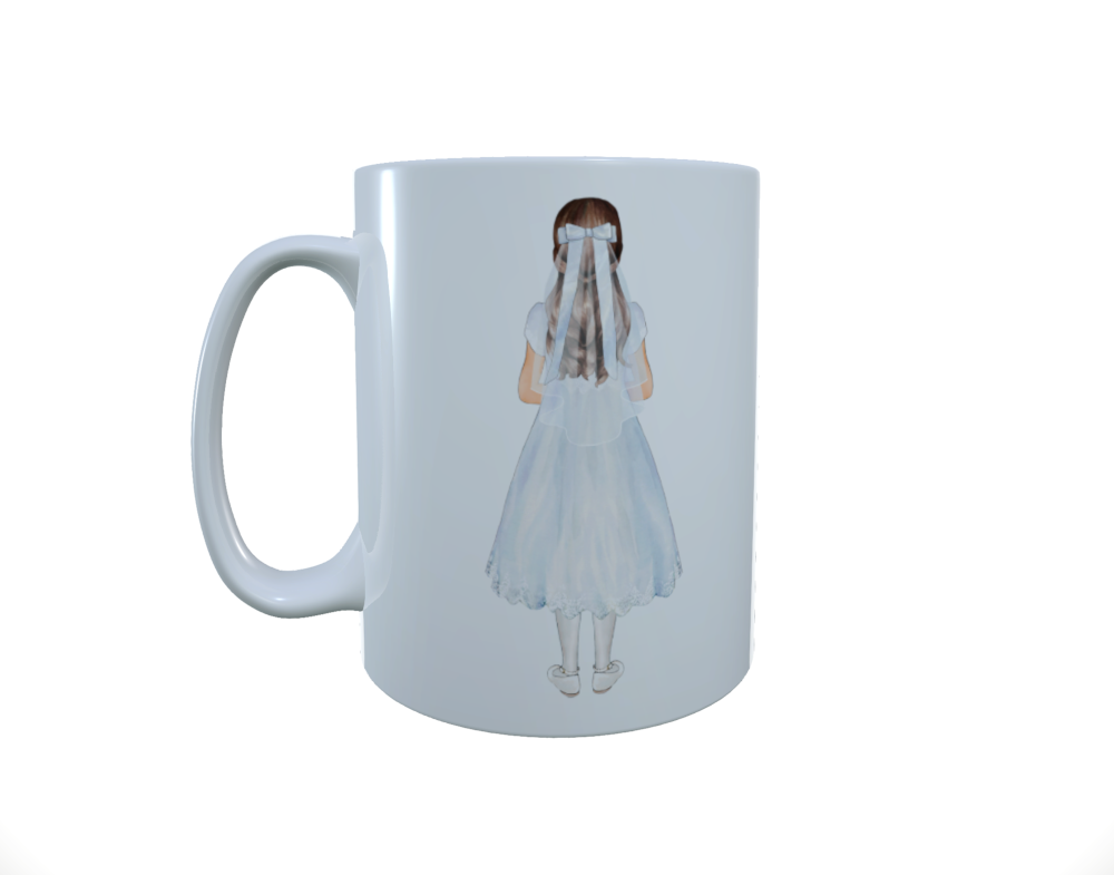 Holy Communion Personalised Ceramic Mug, Custom Holy Communion